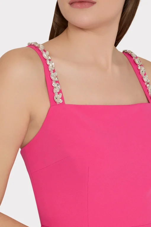 MILLY Pink Dresses-Adella Cady Mini Dress