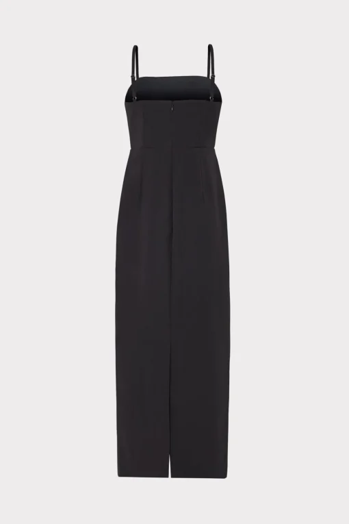 MILLY Cocktail Dresses-Allison 3D Rosette Cady Midi Dress