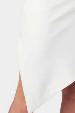 MILLY White Dresses-Ally Cocktail Dress