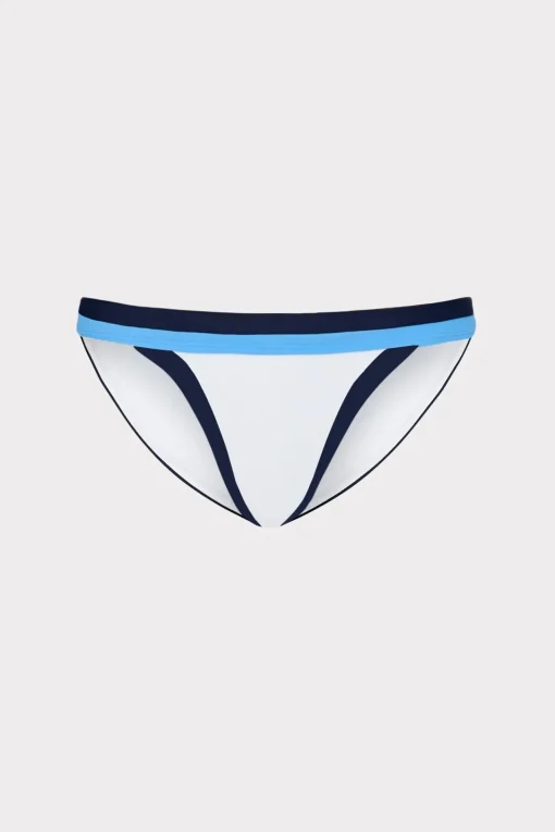 MILLY Bikinis-Amalfi Color Block Bikini Bottom