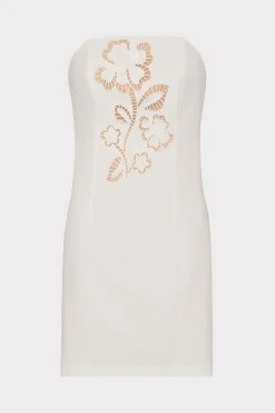 MILLY White Dresses-Angel Carnation Cady Dress