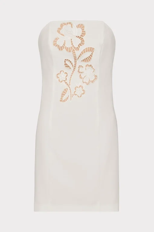 MILLY White Dresses-Angel Carnation Cady Dress