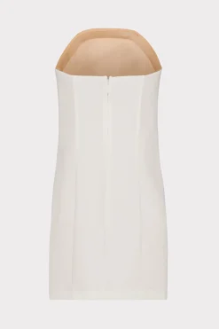 MILLY White Dresses-Angel Carnation Cady Dress