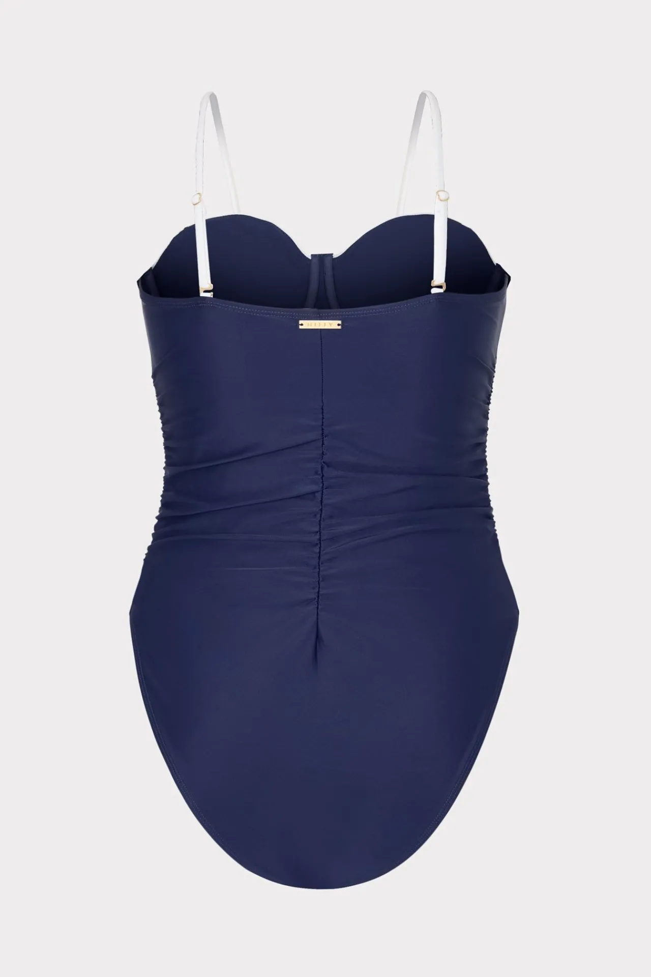 MILLY Jumpsuits & Rompers-Color Block Ruched One Piece