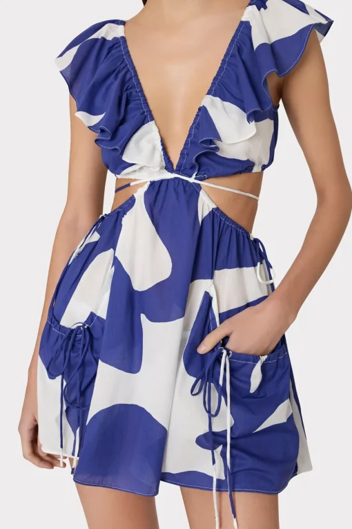 MILLY Cover-Ups-Delilah Grand Foliage Dress