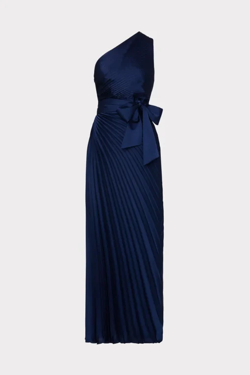 MILLY Jumpsuits & Rompers-Estelle Satin Dress