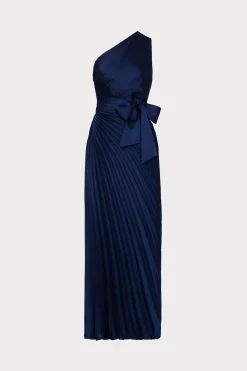 MILLY Maxi Dresses-Estelle Satin Dress