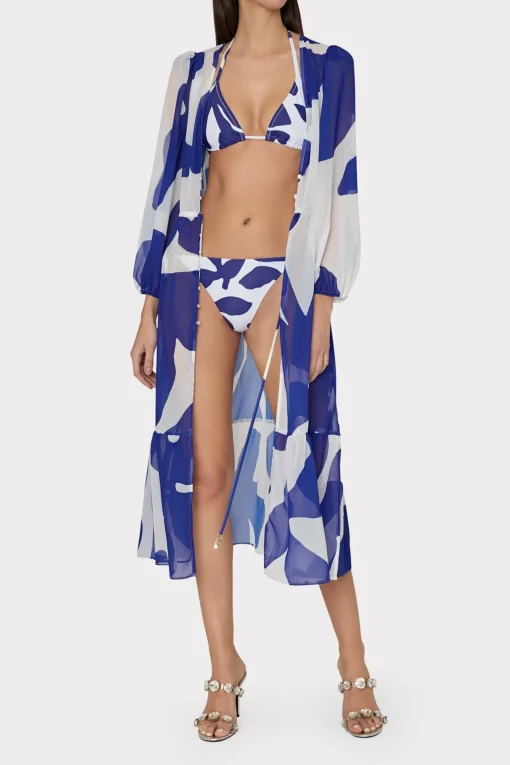 MILLY Jumpsuits & Rompers-Fiona Grand Foliage Cover-Up