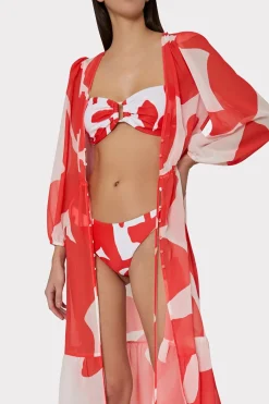 MILLY Cover-Ups-Fiona Grand Foliage Cover-Up