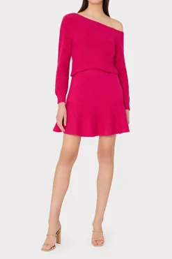 MILLY Skirts-Flare Knit Skirt
