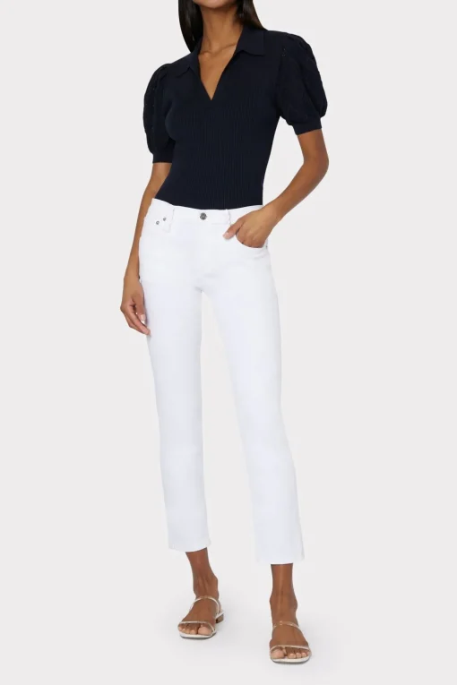 MILLY Denim-Gale Skinny Jeans