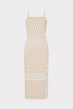 MILLY Sweaters & Knits-Gradient Zig Zag Midi Dress