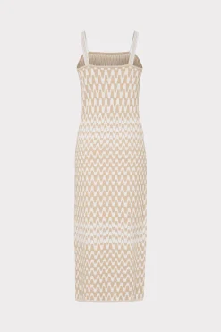 MILLY Sweaters & Knits-Gradient Zig Zag Midi Dress