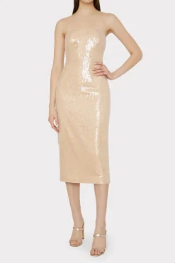 MILLY Jumpsuits & Rompers-Kait Sequin Dress