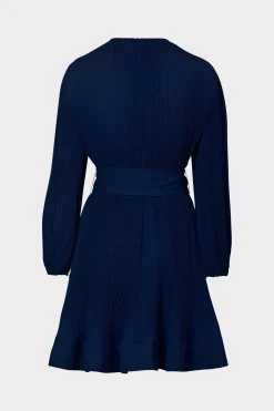 MILLY Day Dresses-Liv Pleated Dress