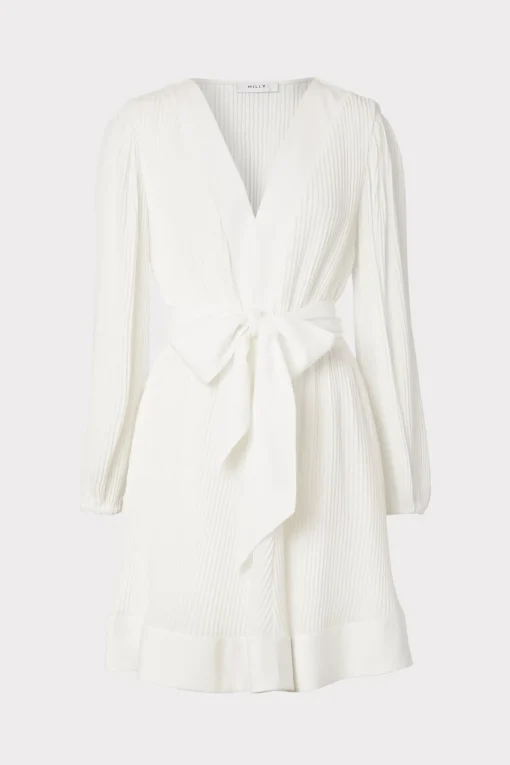 MILLY Cocktail Dresses-Liv Pleated Dress