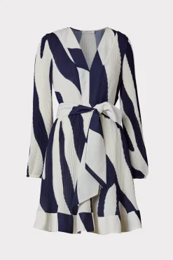 MILLY Mini Dresses-Liv Zebra Print Dress