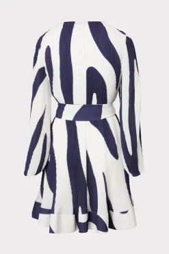 MILLY Mini Dresses-Liv Zebra Print Dress