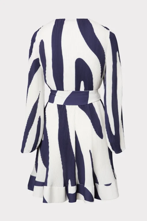 MILLY Mini Dresses-Liv Zebra Print Dress