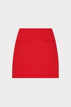 MILLY Skirts-Lizzy Cady Mini Skirt