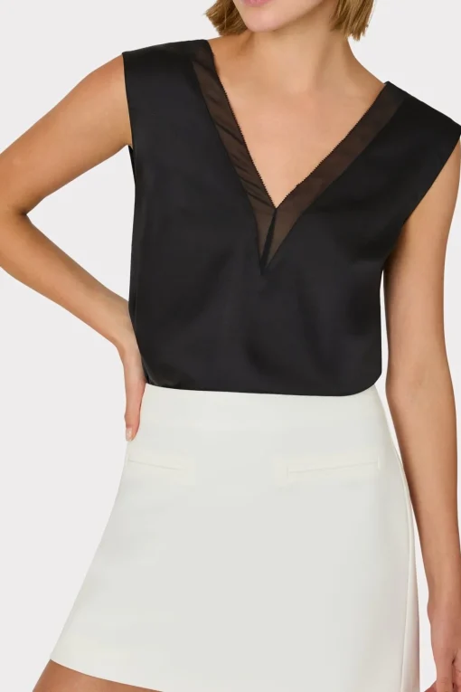 MILLY Jumpsuits & Rompers-Lizzy Cady Mini Skirt