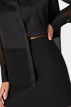 MILLY Skirts-Lizzy Cady Mini Skirt