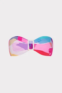 MILLY Jumpsuits & Rompers-Margot Rainbow Waterfall Bikini Top