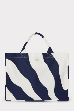 MILLY Accessories-Mimi Canvas Tote