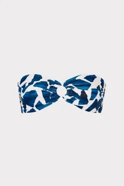 MILLY Jumpsuits & Rompers-Ocean Puzzle Bandeau Top