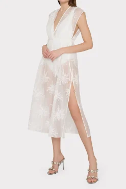 MILLY Jumpsuits & Rompers-Organza Cover-Up