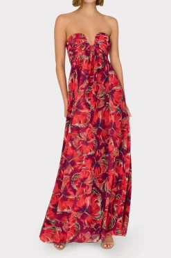 MILLY Guest Of Dresses-River Windmill Floral Dress