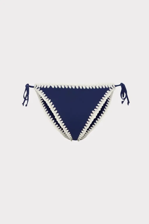 MILLY Jumpsuits & Rompers-Solid Bikini Bottom