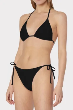 MILLY Jumpsuits & Rompers-Textured Bikini Bottom