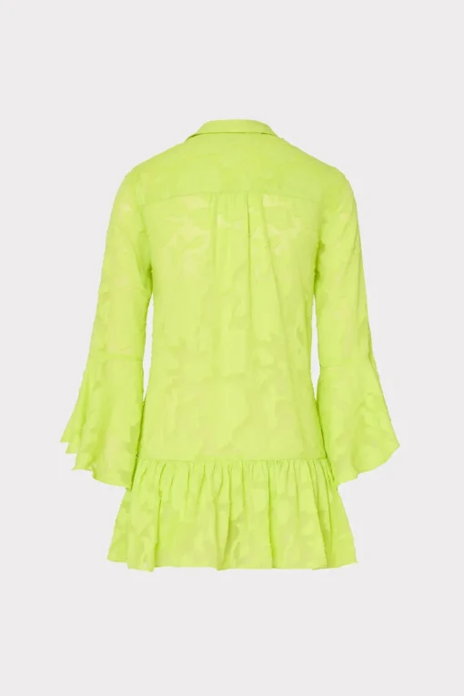 MILLY Cover-Ups-Vierra Burnout Coverup Dress