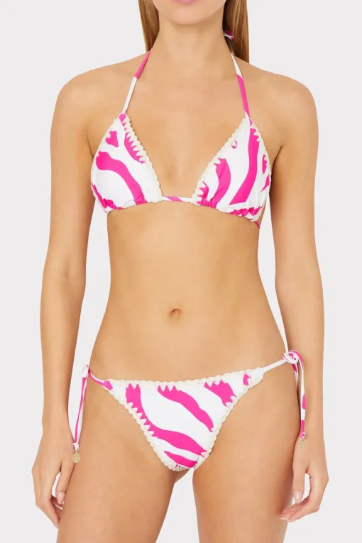 MILLY Bikinis-Zebra Bikini Bottom